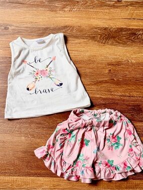 Sparkle in Pink Boutique Outfit – 12-18 Months